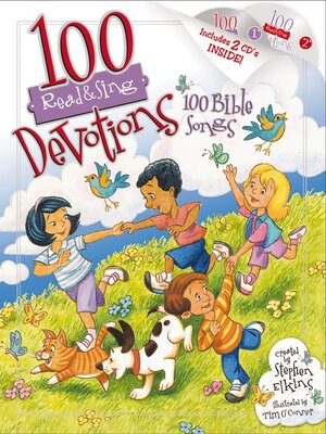 cover image of 100 Devotions, 100 Bible Songs